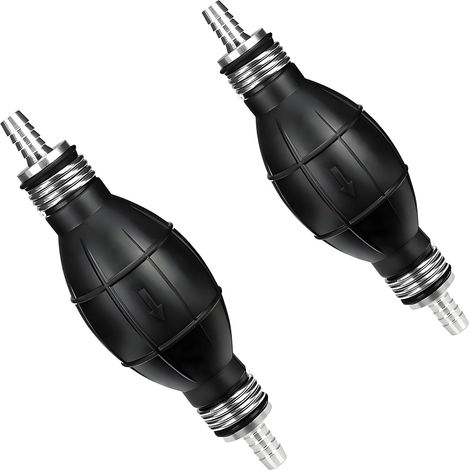 Stück 8-mm-handpumpen Für Diesel, Benzin Und Wasser, Robuste, Leichte Und Praktische Manuelle Transferpumpe Für Auto, Motorrad, Lkw Und Garten