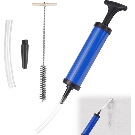 Handgebläse-reinigungsbürste, Bohrblaspumpe, Drahtbürste Für Bohrer, Handbohrpumpe, Zylinderbürste Zum Bohren Von Löchern