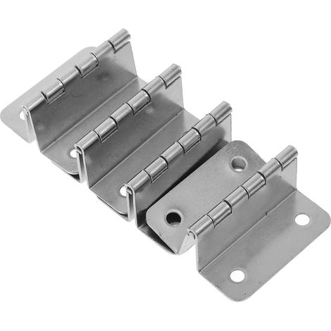 Klappscharniere Für Möbel, 180 Grad, 4er-set Metallscharniere Für Holztüren Und Klapptische, Winkelverstellbar
