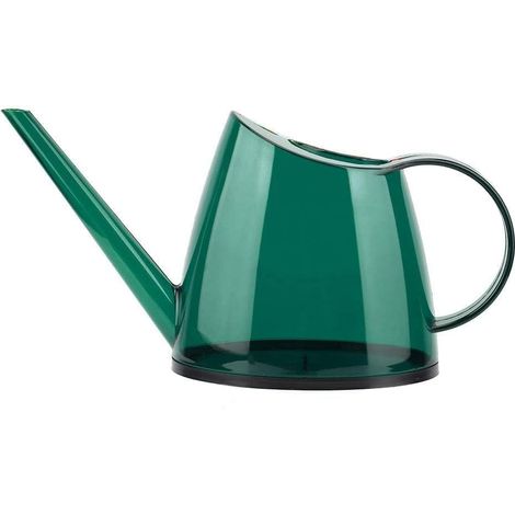 Gießkanne, Pflanzengießkanne Mit Langem Ausguss, Kleine Transparente Gießkanne, Mini-gießkanne Für Zimmerpflanzen, Gartenblumen, 1,2 L (grün)