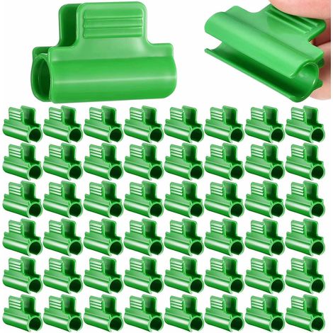 Packung Mit 50 Grünen Kunststoff-tunnelklemmen-befestigungsclips, 11 Mm