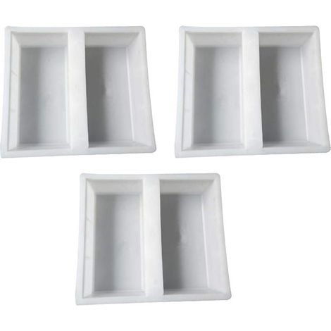Set Mit 3 Betonschalungsformen Für Betonarbeiten In Gärten Und Auf Terrassen