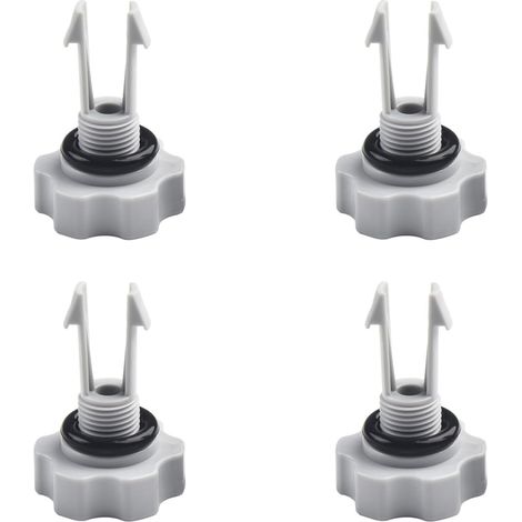 Poolfilterpumpen-ersatzteile 10460 Entlüftungsventile Mit O-ringen Für Filterpumpen Von Intex (4 Stück)