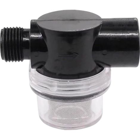 Wasserpumpenfilter Für Wohnmobile, 1/2-zoll-kunststoff-sedimentfilter Mit 50-mesh-edelstahlsieb, Transparenter Ersatz-sedimentfilter