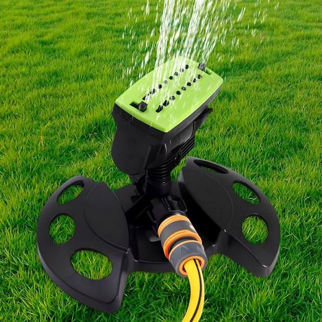 Rasensprenger Mit 16 Düsen, Verstellbarer Rasensprenger, Oszillierender Sprenger Für Rasenflächen Und Oberflächen, Quadratischer Sprenger Für Garten- Und Rasenbewässerung