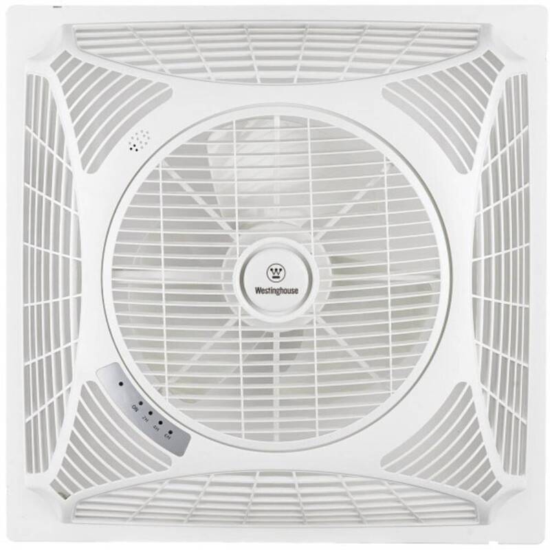 [neuwertig] B-ware Westinghouse Windsquare Deckeneinbau-ventilator Deckenventilator Ventilator 295