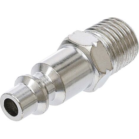 Bgs 7057 Schnellkupplung Für Druckluft, 6,3 Mm (1/4") Außengewinde, Frankreich