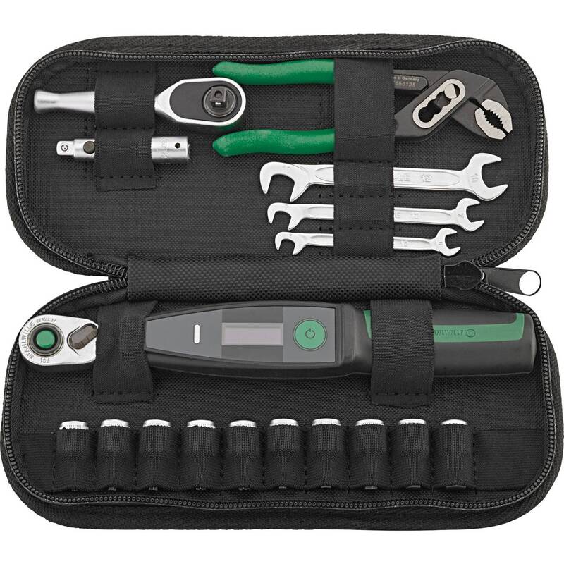 [neuwertig] B-ware Stahlwille Fahrradwerkzeug-set Kit Fahrrad Werkzeug Satteltasche 18-tlg Tasche