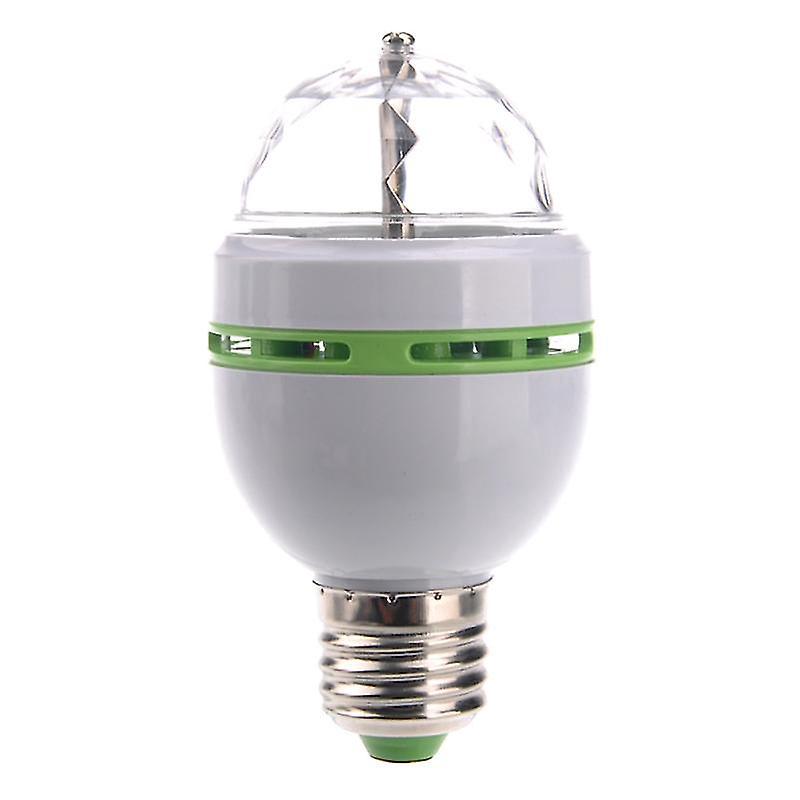 1 Stück E27 3w Ac85-265v 3-led-vollfarb-drehlampe