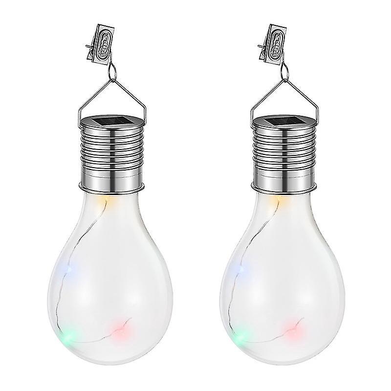 2 Stück Led-solarlampen