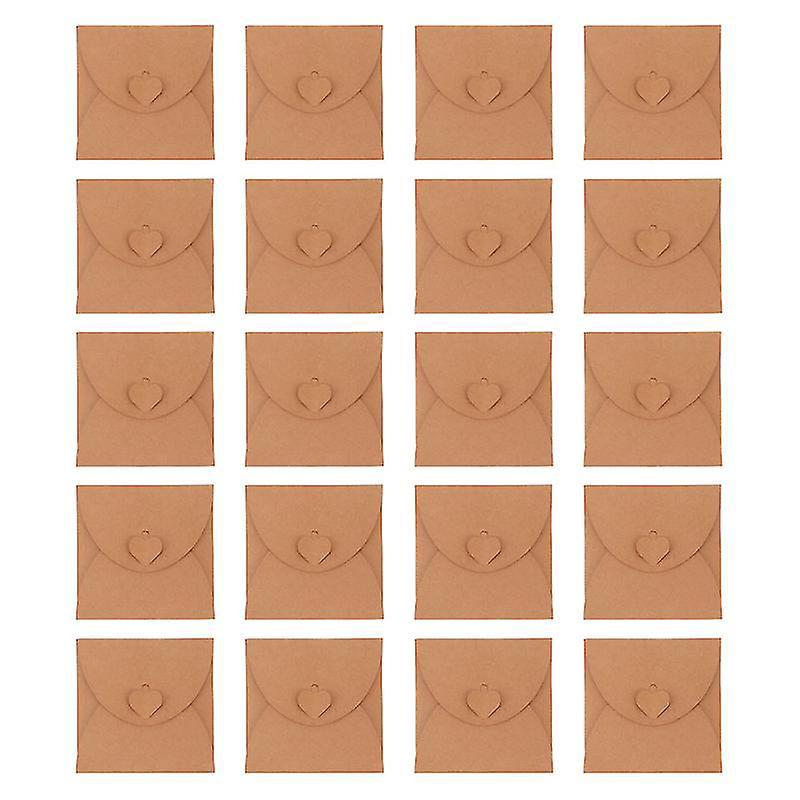 20 Stück Cd-tüten Aus Kraftpapier
