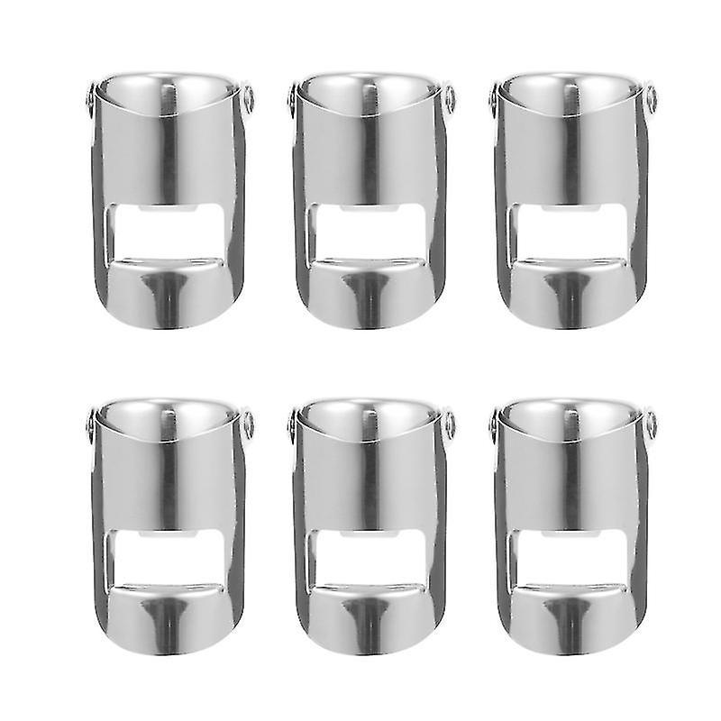 6-teiliger Weinstopper Aus Edelstahl