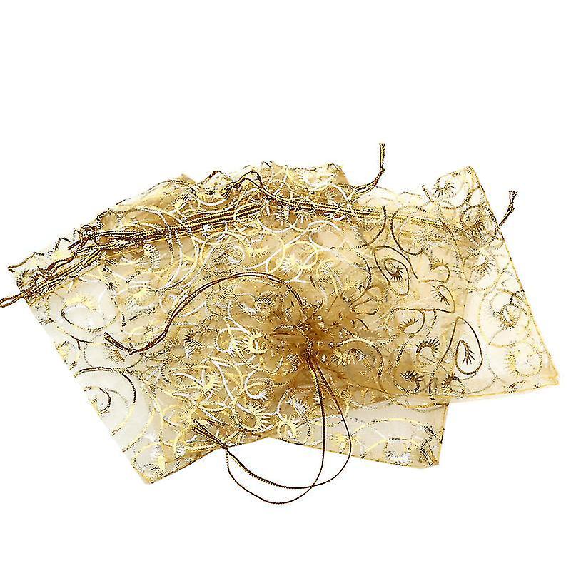 Die Neuen Organza-geschenktüten Mit Kordelzug (100 Stück)
