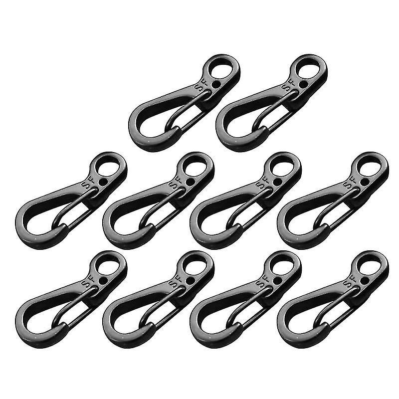 10 Stück Mini-karabinerhaken