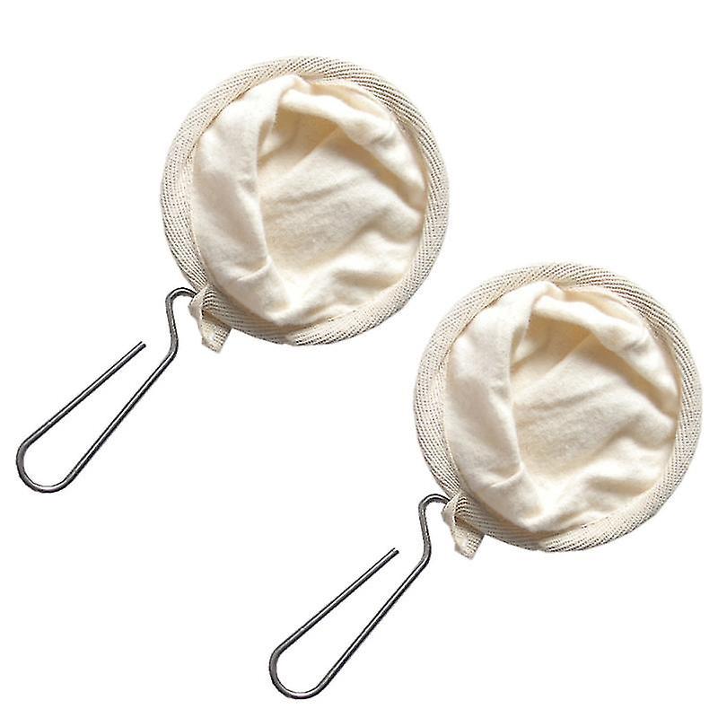 2 Stück Kaffeesiebe Aus Flanelltuch