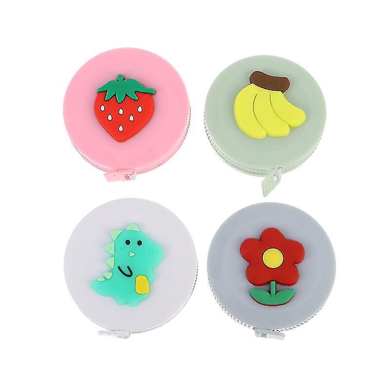 4 Stück Mini-maßbänder