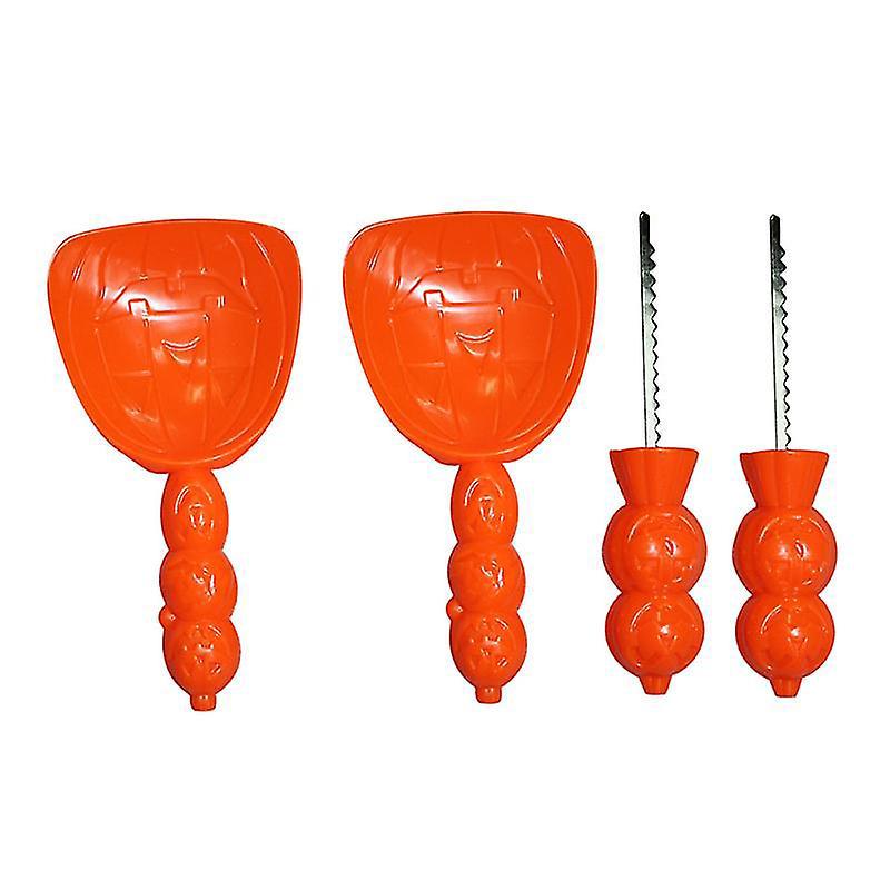 4-teiliges Kürbisschnitzmesser-set