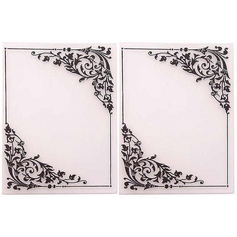 2 Stück Stanzteile Zur Herstellung Von Album-scrapbooking-papier