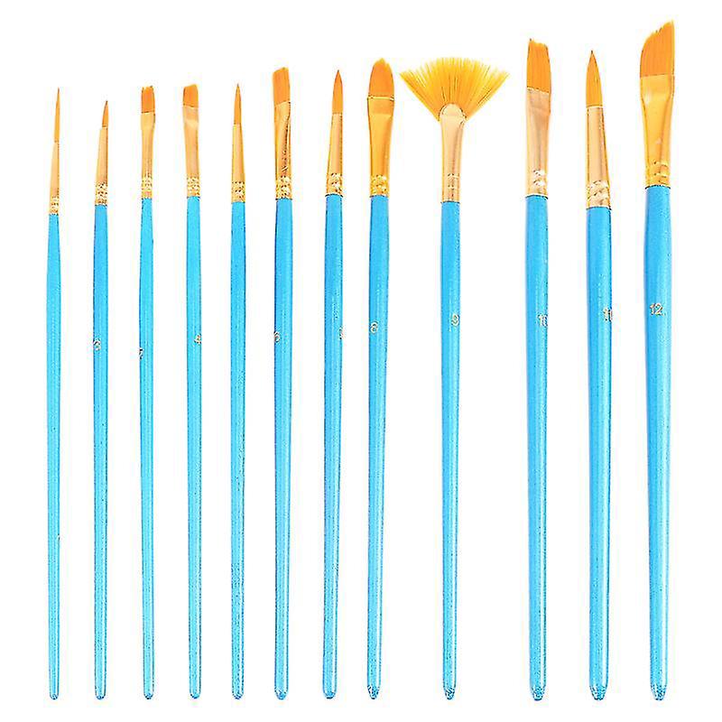 12-teiliges Professionelles Pinselset