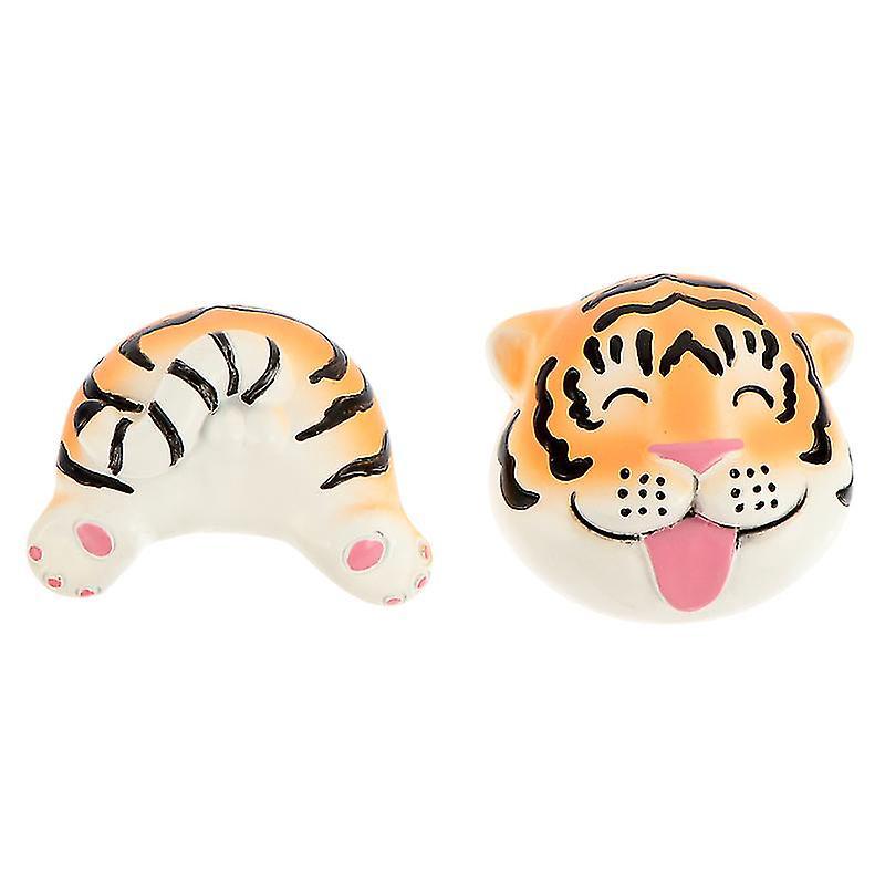 2 Stück Tiger-kühlschrankmagnete
