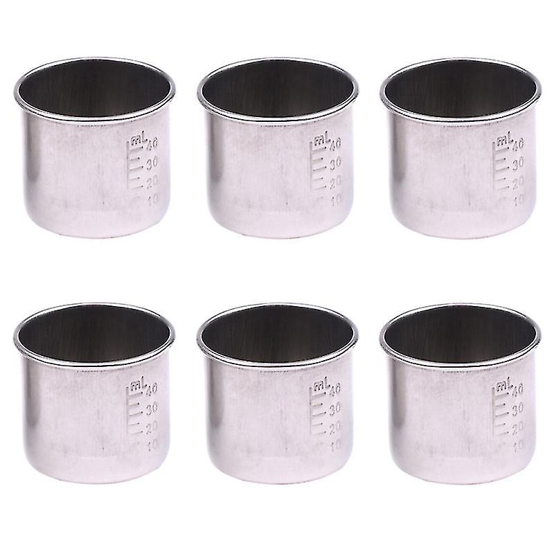 6-teiliges Labormessbecher-set
