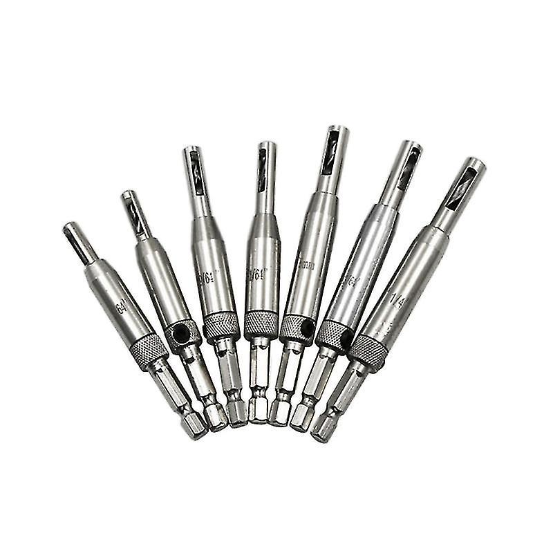 7-teiliges Set Selbstzentrierender Bohrer