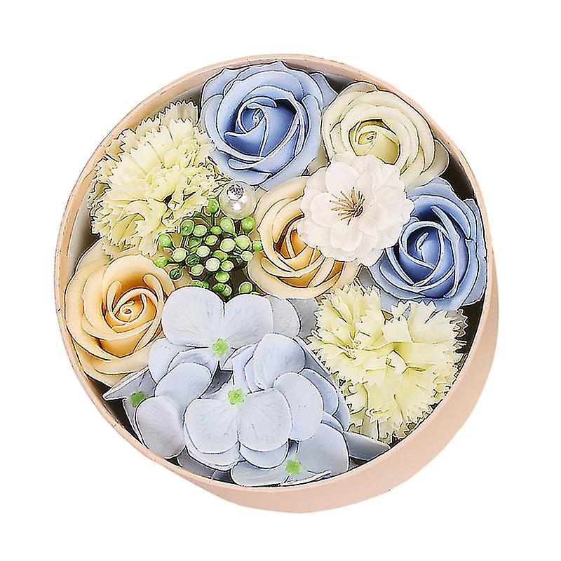 1 Stück Seifenblumen-arrangement-geschenkbox