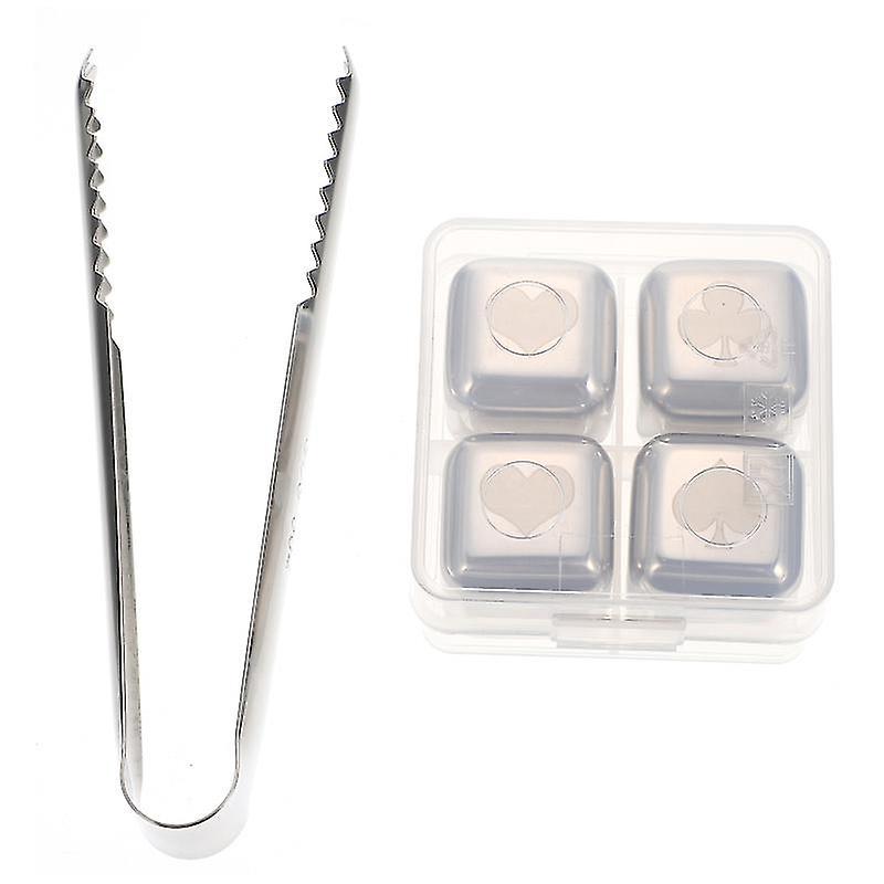 1 Set Metall-eiswürfel