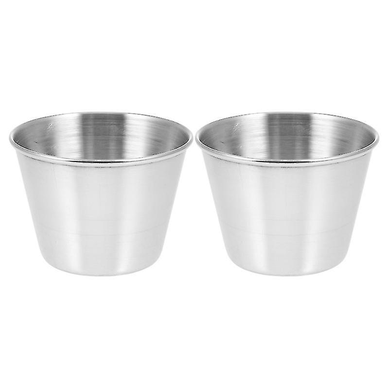 2-teiliges Edelstahl-saucenbecher-set