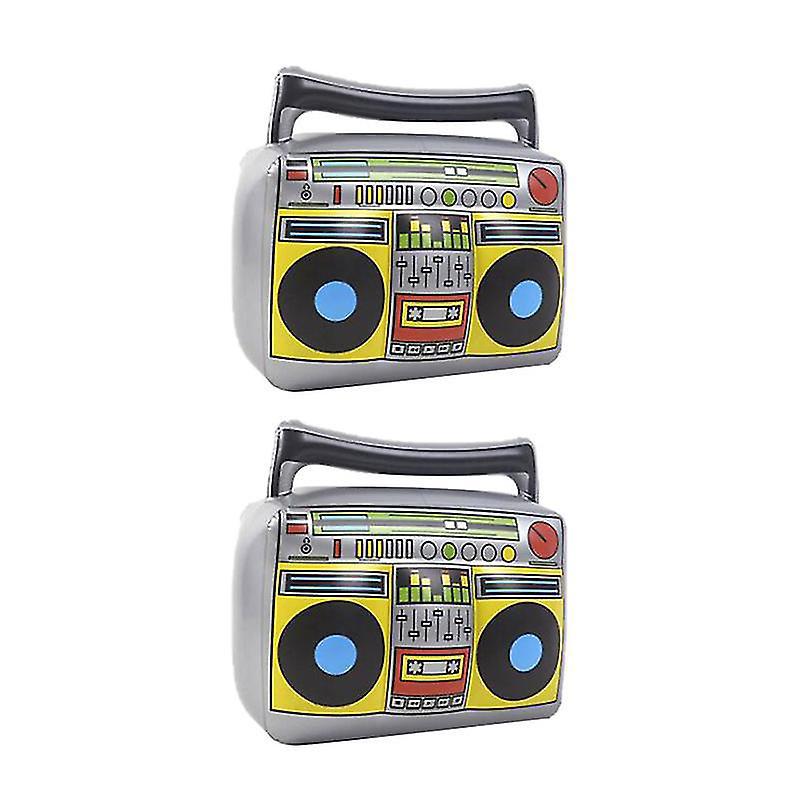 2 Stück Aufblasbare Radios