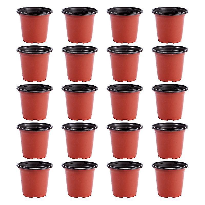 20 Balkonblumentöpfe