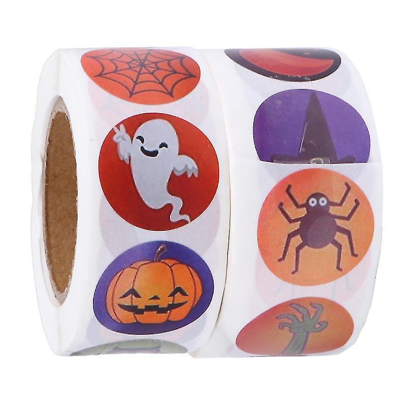 2 Stück Halloween-rollaufkleber