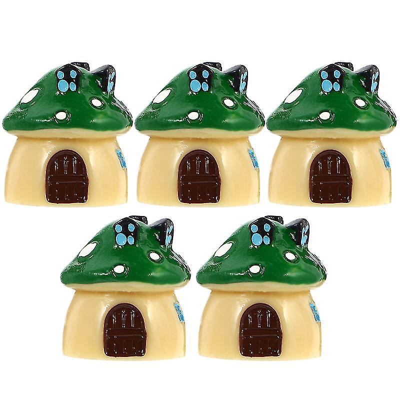5 Stück Pilzhäuser