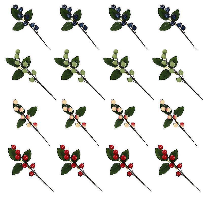 12 Künstliche Weihnachtsbeeren-dekorationen