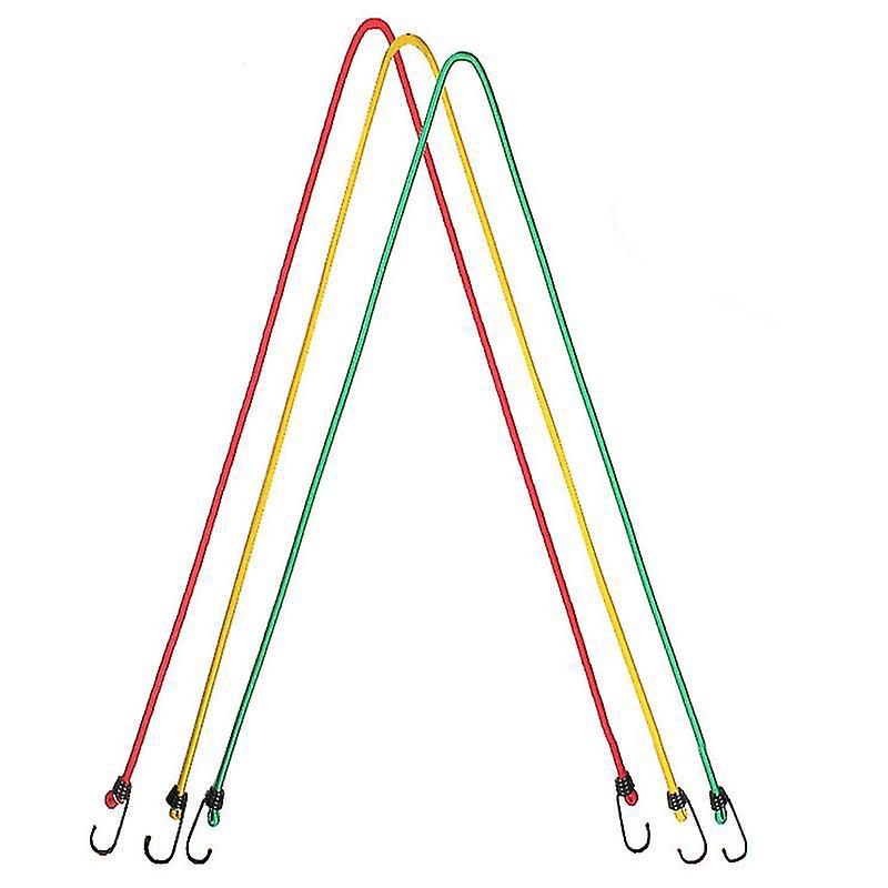 3 Stück Gummiseile Mit Haken