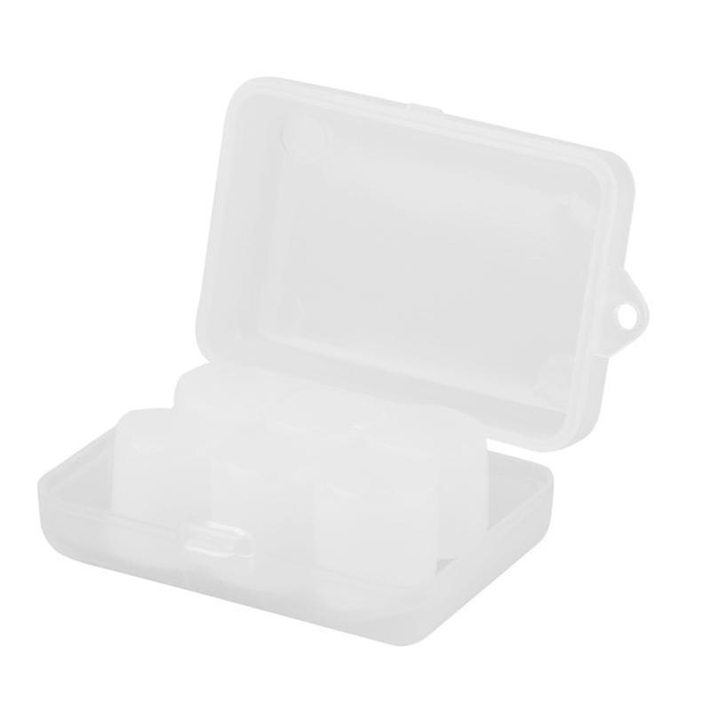 3 Paar Weiche, Hochwertige, Geräuschdämpfende Silikon-ohrstöpsel Zum Schwimmen, Schlafen Und Baden