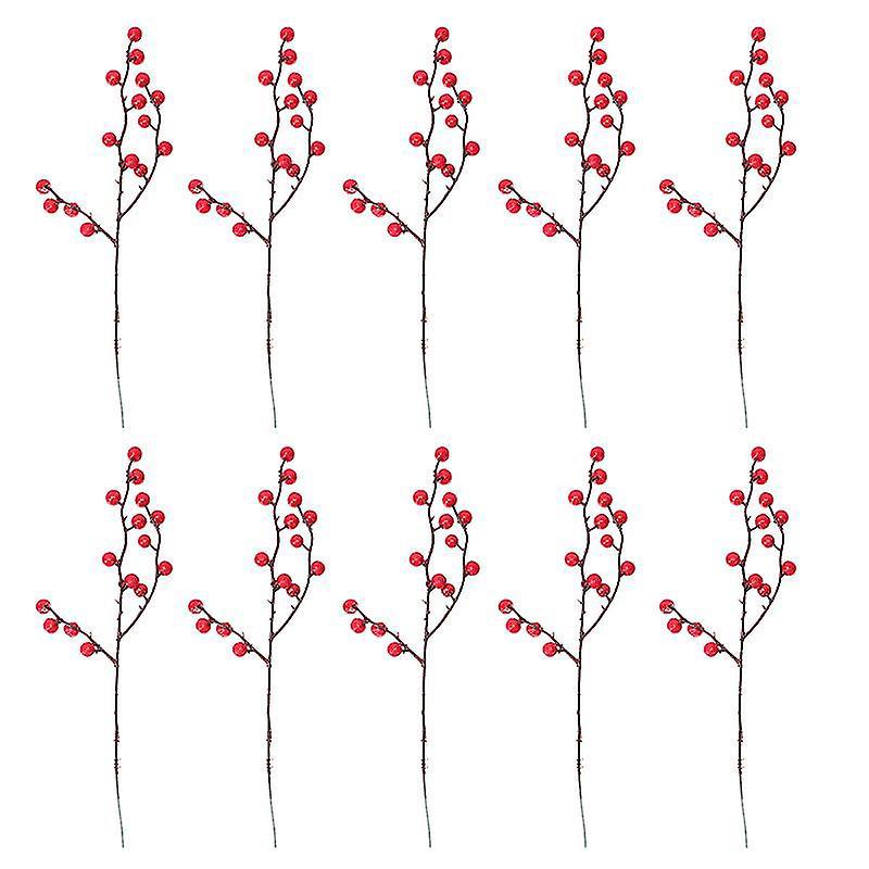10 Stück Künstliche Stechpalme