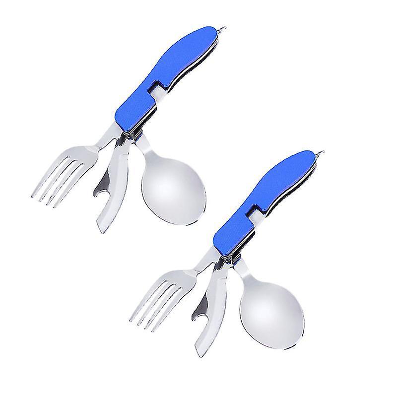 2-teiliges Klappgabel-löffel-messer-set