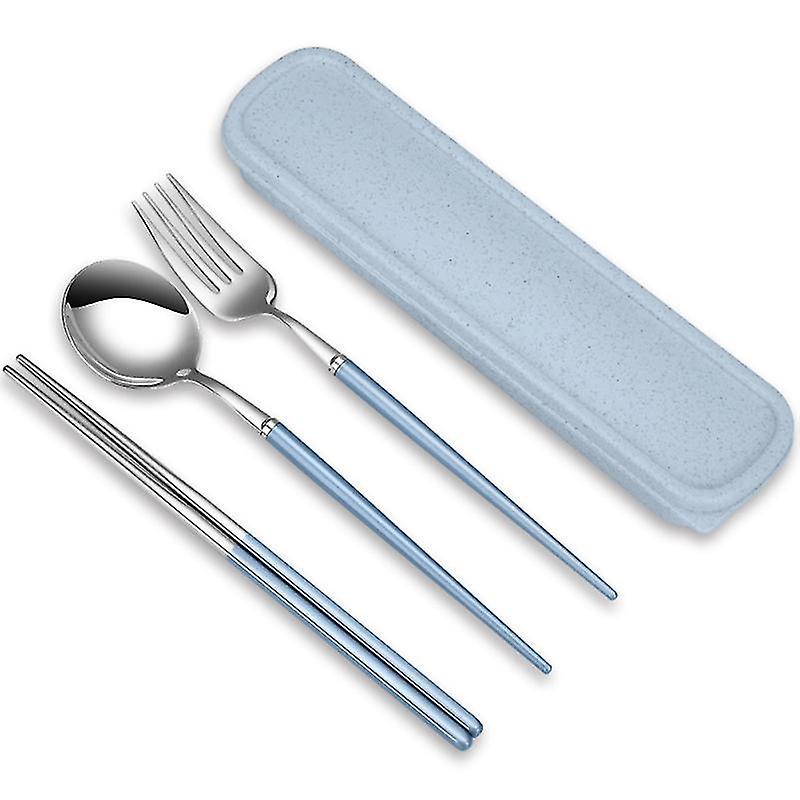 3-teiliges Essstäbchen-gabel-besteckset