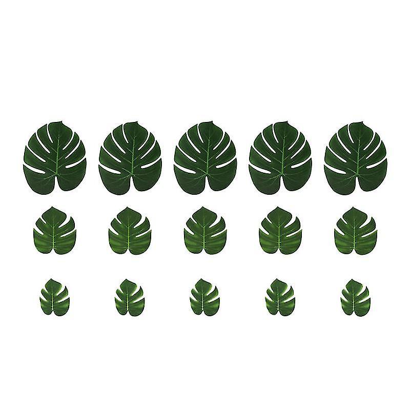 15 Künstliche Monstera-blätter