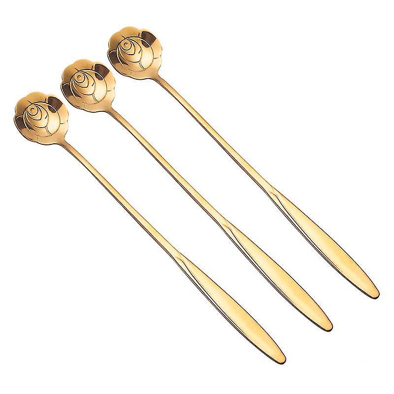 3-teiliges Set Rührlöffel Mit Langem Griff Für Kuchen Und Desserts