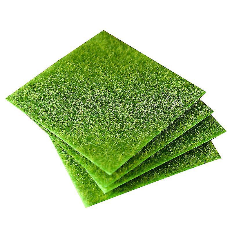 6 Stück Naturgetreues Gras