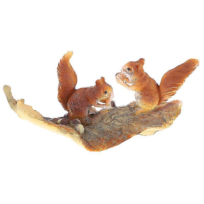 1 Stück Eichhörnchen-blattfigur