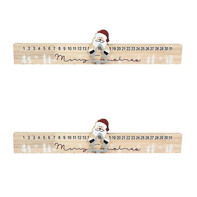 2-teiliges Tischkalender-lineal