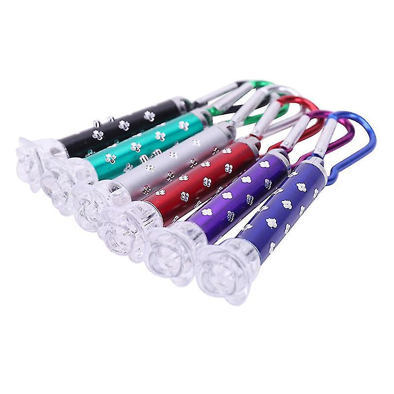 6 Stück Blinkende Rosenkopf-taschenlampen