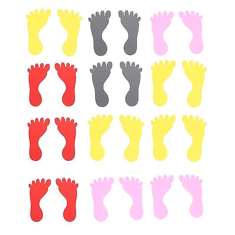 27 Paar Pvc-bodenaufkleber