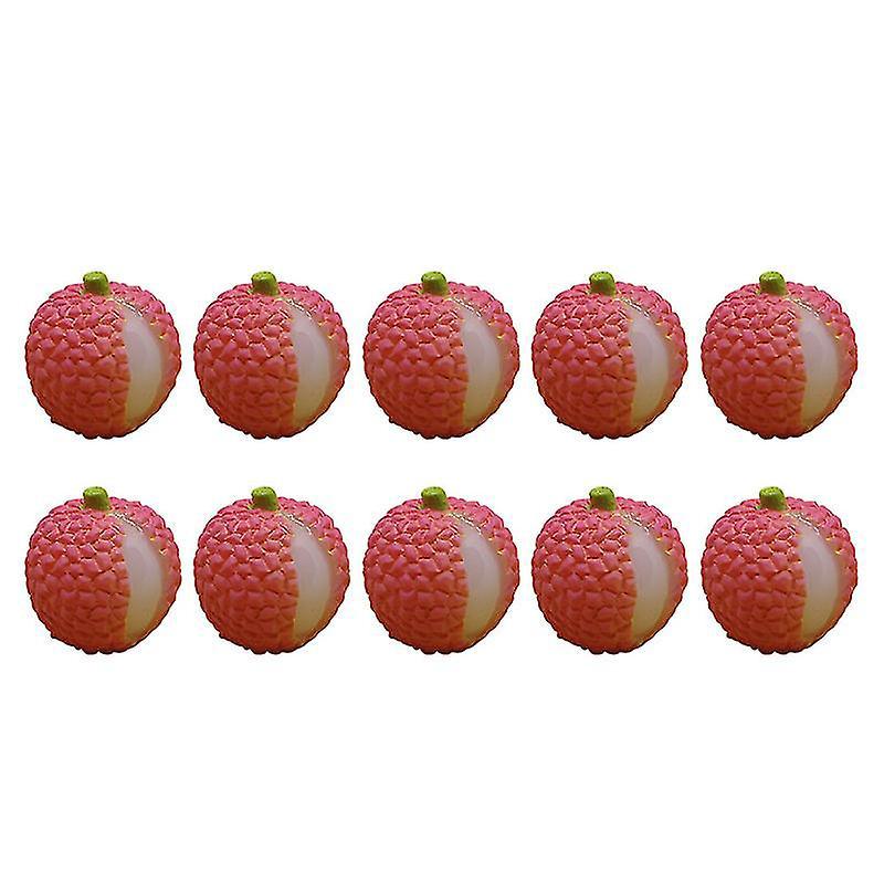 8-teiliges Set Künstlicher Litschi-ornamente