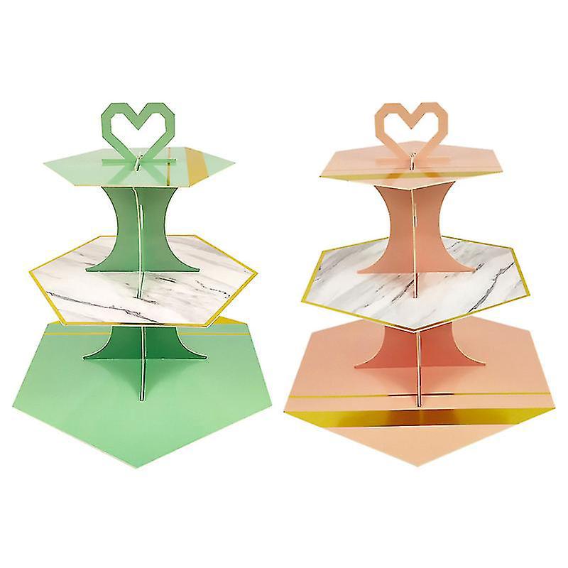 2-teiliger Cupcake-ständer