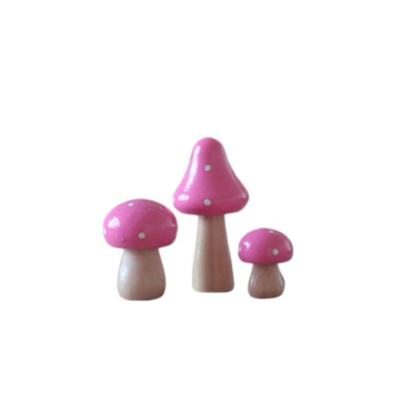 3-teilige Pilzskulptur