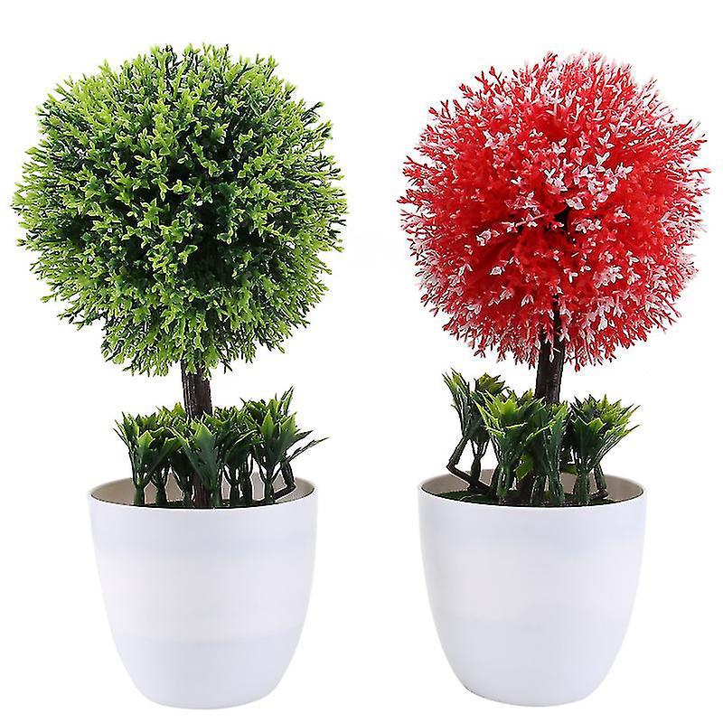 2 Stück Schneeball-bonsai